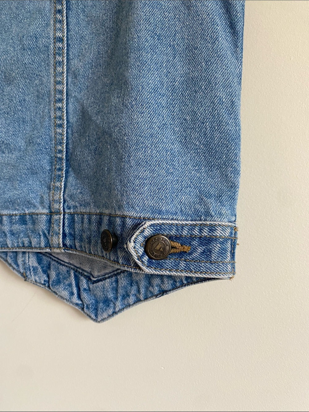 LizWear | Vintage Denim Vest | Cotton | Size M - Picture 10 of 14